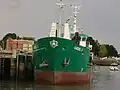 Le Guédel 3 à quai dans le port de Vannes.