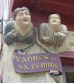 Maison de Vannes et sa femmeFaçades et toitures