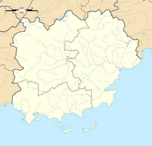 (Voir situation sur carte : Var)