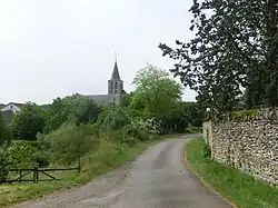Vue de l'église