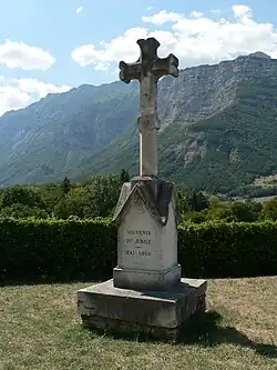 Croix du Jubilé à Varces.
