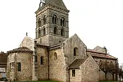 Vue générale du chevet.