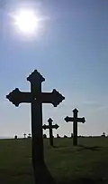 Tombes catholiques, Norvège.