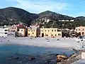 Plage à Varigotti.