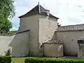 Tourelle sud de l'entrée.