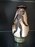 BACS signée P Almès avec émail irisé métallique 1922/1924