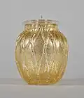 Tenko (lumière du ciel), Nishinaka Yukito, verre et feuilles d'or, 2010.