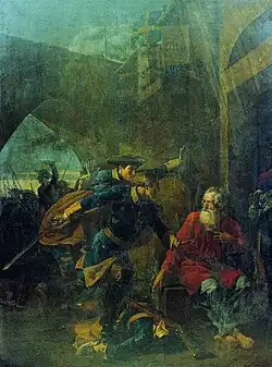 L'acte héroïque du marchand Igolkine.