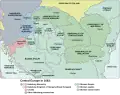 Europe centrale vers 1683.