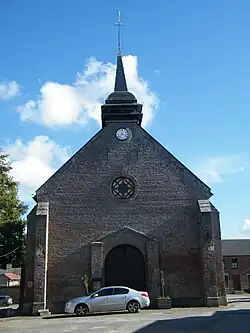 Portail ouest de l'église.