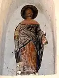 Statue de saint Roch.