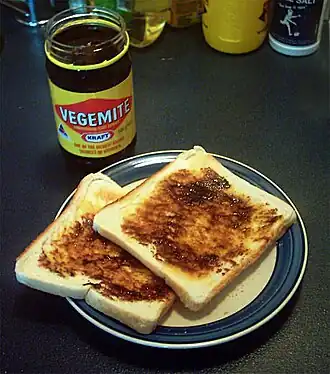 Vegemite sur toast.
