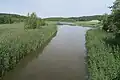 Isosalmi vu du pont de Ristikylä.