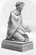 Veiled Vestal&nbsp;(en), vers 1848, Chatsworth House.