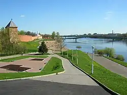 Au bord de la Volkhov.