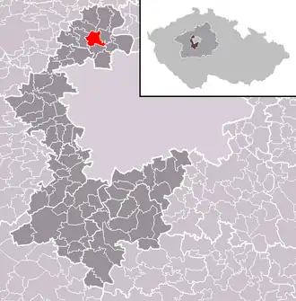 Localisation de Velké Přílepy