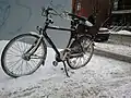Certains Montréalais pratiquent le vélo en hiver