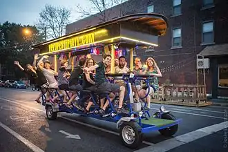 image d'un party bike