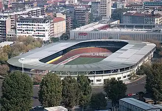 Description de l'image Velodromo Vigorelli 2018 veduta dall'alto.jpg.