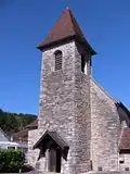 L'église Saint-Hippolyte.