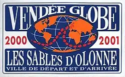 Description de l'image Vendée Globe logo 2000 autocollant.jpg.