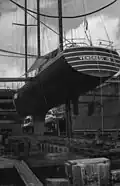 En cale sèche - Fort de France - 1977.
