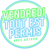 Logotype de l'émission Vendredi tout est permis avec Arthur (depuis le 4 décembre 2021)