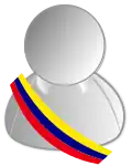 Représentation de l’écharpe présidentielle du Venezuela