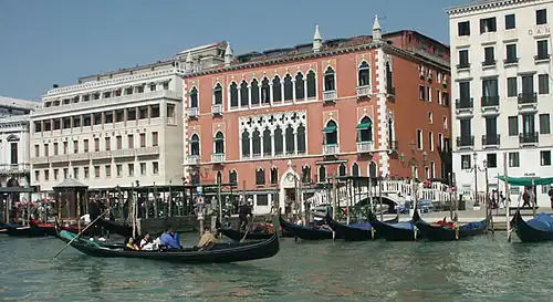 L'hôtel Danieli.