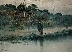 Autunno. Ca. 1905-1910, huile sur bois, 36&nbsp;×&nbsp;49&nbsp;cm, collection de Galleria d'Arte Moderna (Palerme).