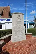 Mémorial du régiment du Hertford à Ver-sur-Mer.