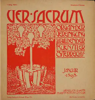 Image illustrative de l’article Ver sacrum (revue)