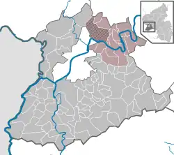 Drapeau de Schweich an der Römischen Weinstraße