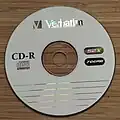 Un CD-R standard de 700 Mo des années 2000.