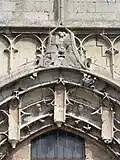Portail, détail de l'archivolte.