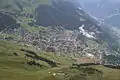 Vue sur Verbier.