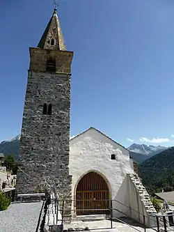 L'église paroissiale de Vercorin.