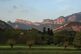 La montagne de Glandasse et le cirque d'Archiane