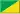 Verde e giallo in diagonale