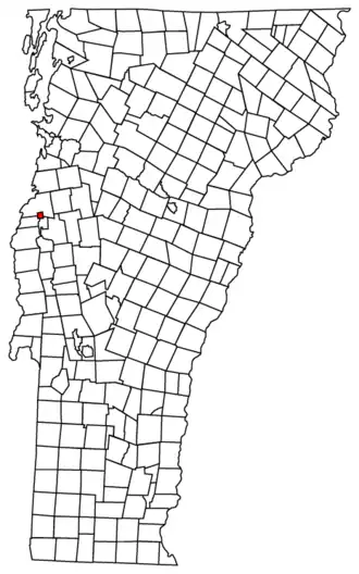 Localisation de Vergennes