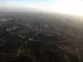 Vue aérienne de Vergèze.