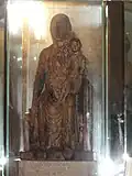La statue Notre-Dame de Vergheas.