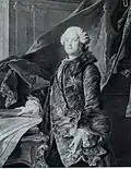 Portrait du marquis de Marigny, d'après Louis Tocqué, 1755;