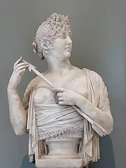 Madame de Verninac en Diane chasseresse (1808), Paris, musée du Louvre.