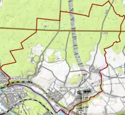 Carte topographique