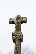 Croix armoriée de Kério : verso.