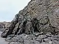 Falaise rocheuse de la Plage de Kerloc'h