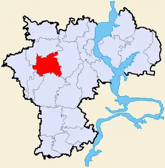 Localisation de Raïon de Vechkaïma