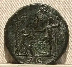 Sesterce de Titus.