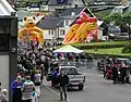 Fête villageoise de Vestanstevna en 2011.